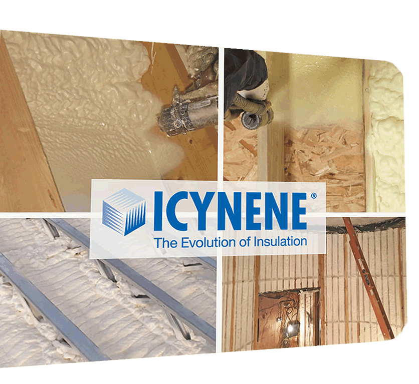 Icynene Spray Foam Roof Insulation